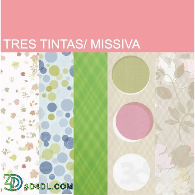 Wall covering - Tres Tintas_ Missiva