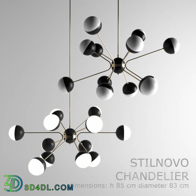 Ceiling light - STILNOVO CHANDELIER SPUTNIK