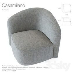 Arm chair - Casamilano chloe 
