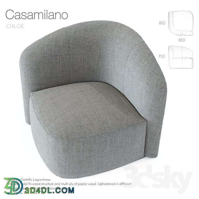 Arm chair - Casamilano chloe