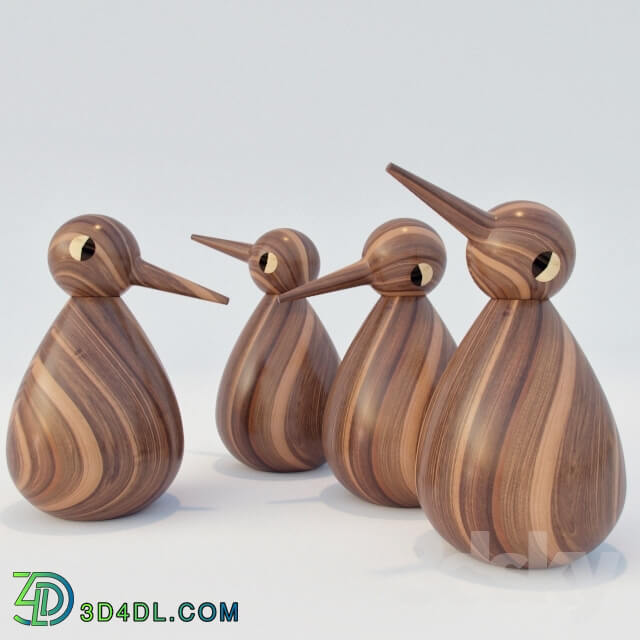 Other decorative objects - Wooden bird