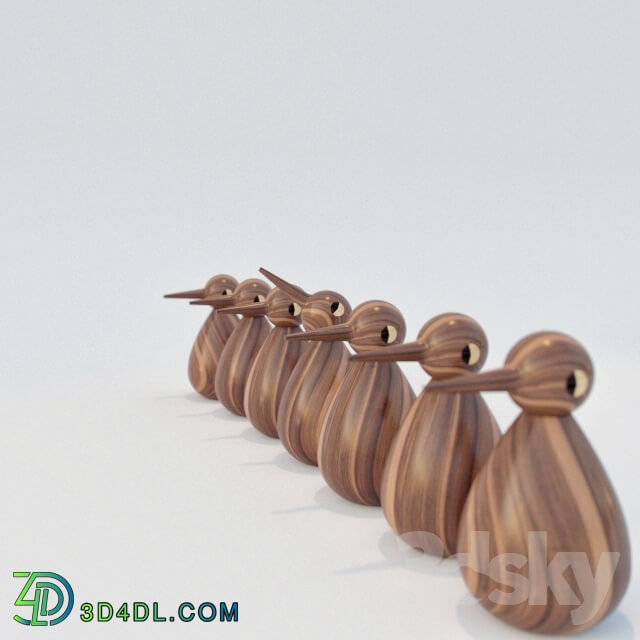 Other decorative objects - Wooden bird