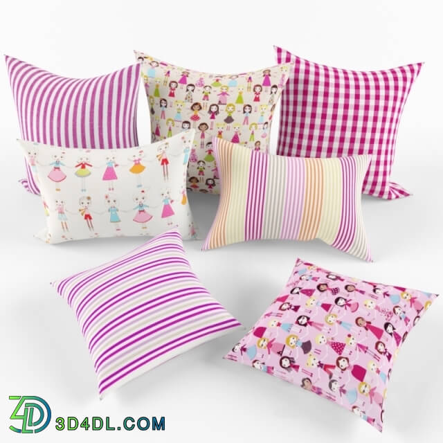Miscellaneous - Pillows for baby girls