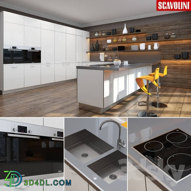 Kitchen - Scavolini_Crystal