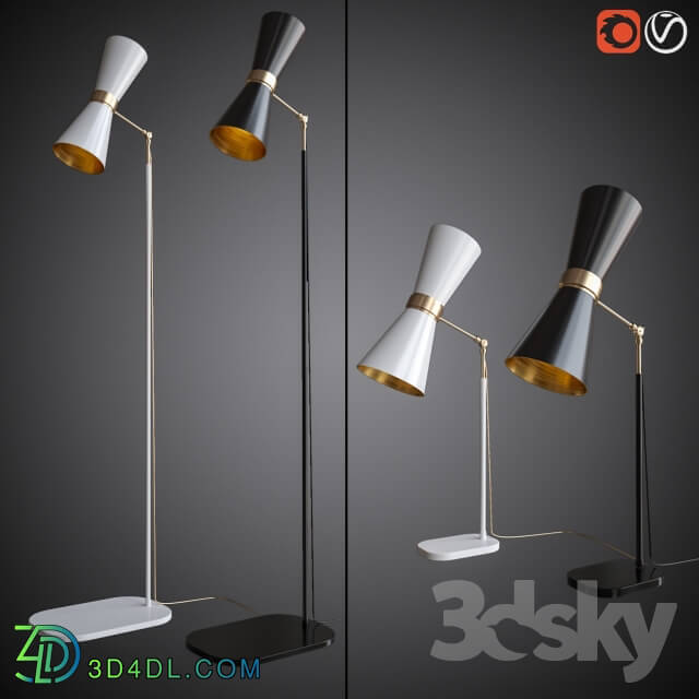 Floor lamp - Sconces_ floor and table lamps MULLAN CAIRO