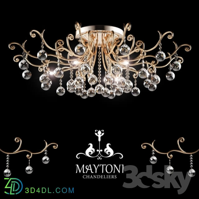 Ceiling light - Chandelier Maytoni DIA760-12-G