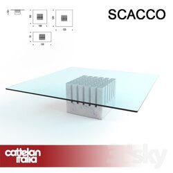 Table - Table Cattelan italia - scacco 