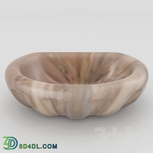 Wash basin - Qurna marble KM17