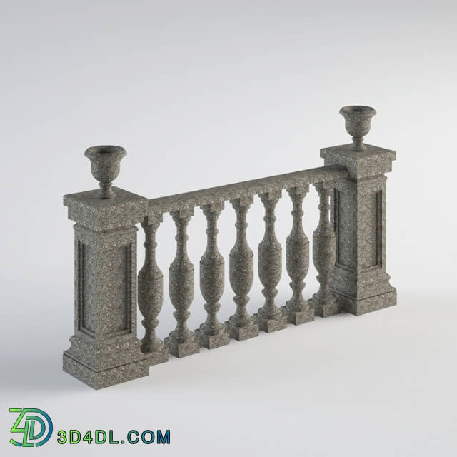 Other architectural elements - Pedestals_ balusters