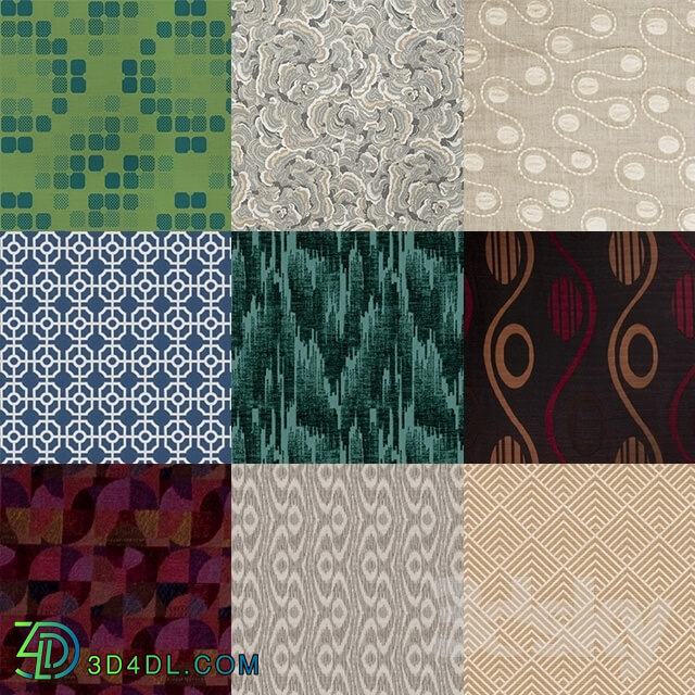 Fabric - Textile factory Stroheim_Geometric Abstract v9