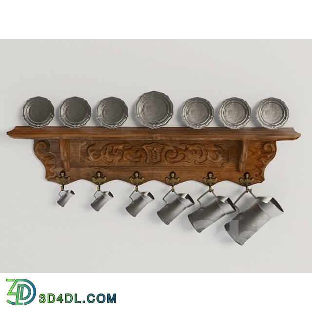 Tableware - Decorative shelf-hanger