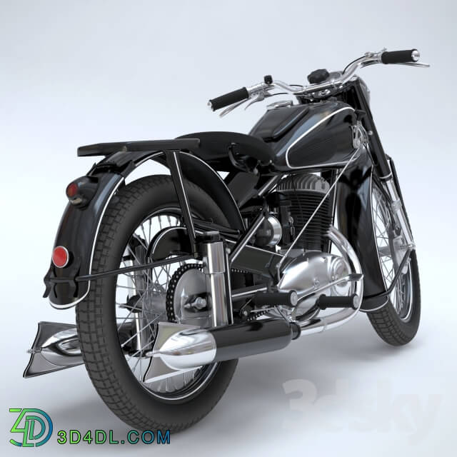 Transport - Motorcycle IZH-49