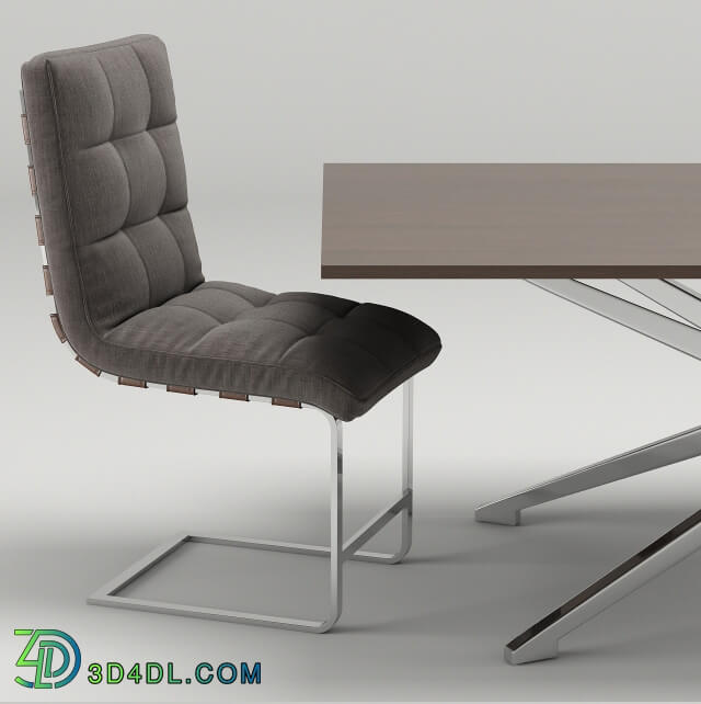 Table _ Chair - Spyder-Rossi desk-chair_ RH Modern