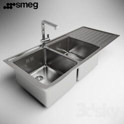 Sink - Sink Smeg LM116D 