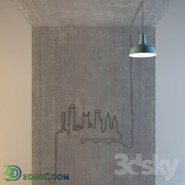 Ceiling light - City Skyline Pendant Light