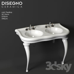 Wash basin - Washbasin Disegnoceramica_ Paolina 