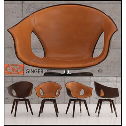 Chair - Poltrona Frau _ GINGER 