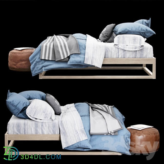 Bed - RH _ LAGUNA PLATFORM BED