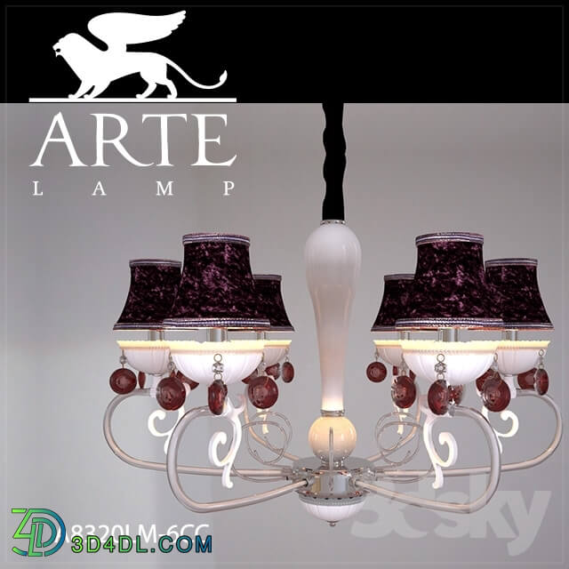 Ceiling light - Chandelier ArteLamp A8320LM-6CC