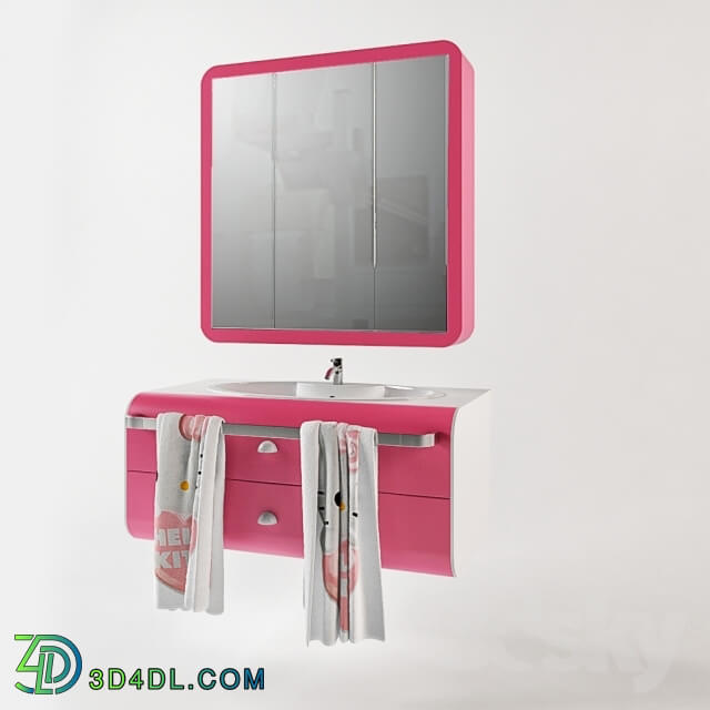 Bathroom furniture - hello kitty