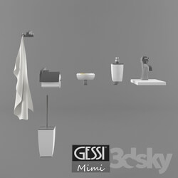 Bathroom accessories - Decor for bathrooms Gessi mimi 
