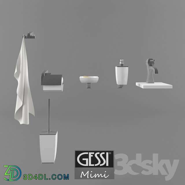 Bathroom accessories - Decor for bathrooms Gessi mimi