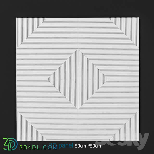 3D panel - Decorative panels