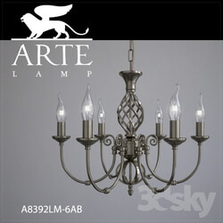 Ceiling light - Chandelier ARTE LAMP A8392LM-6AB 