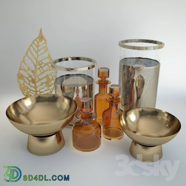 Decorative set - Arteriors decoration set