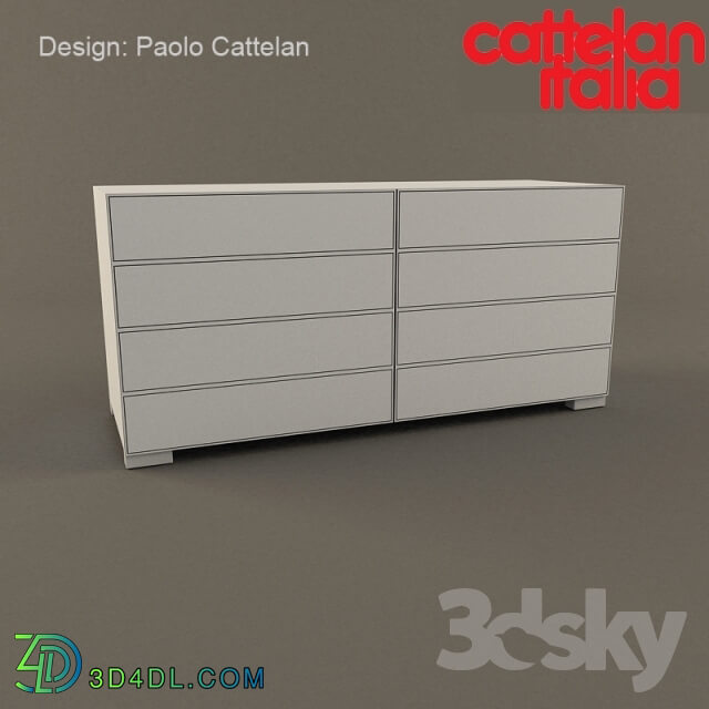 Sideboard _ Chest of drawer - Cattelan Italia Dandy