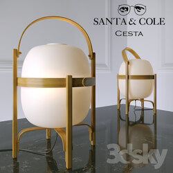 Table lamp - Table lamp CESTA _by Santa _amp_ Cole_ 
