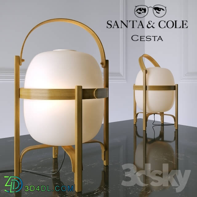 Table lamp - Table lamp CESTA _by Santa _amp_ Cole_