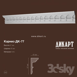 Decorative plaster - DK-77_97x45mm 