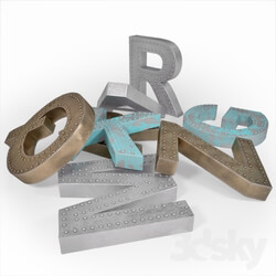 Other decorative objects - Decorative Letters Loft 