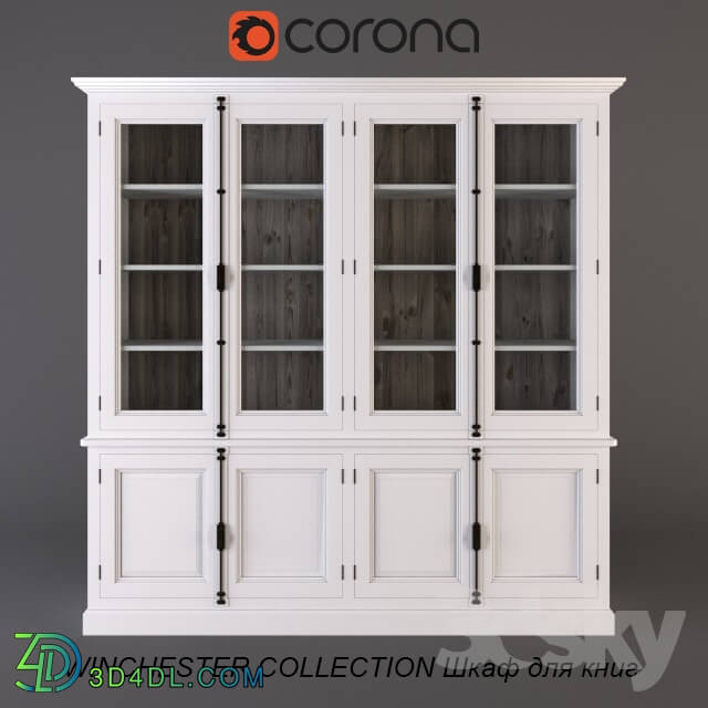 Wardrobe _ Display cabinets - WINCHESTER COLLECTION bookcase