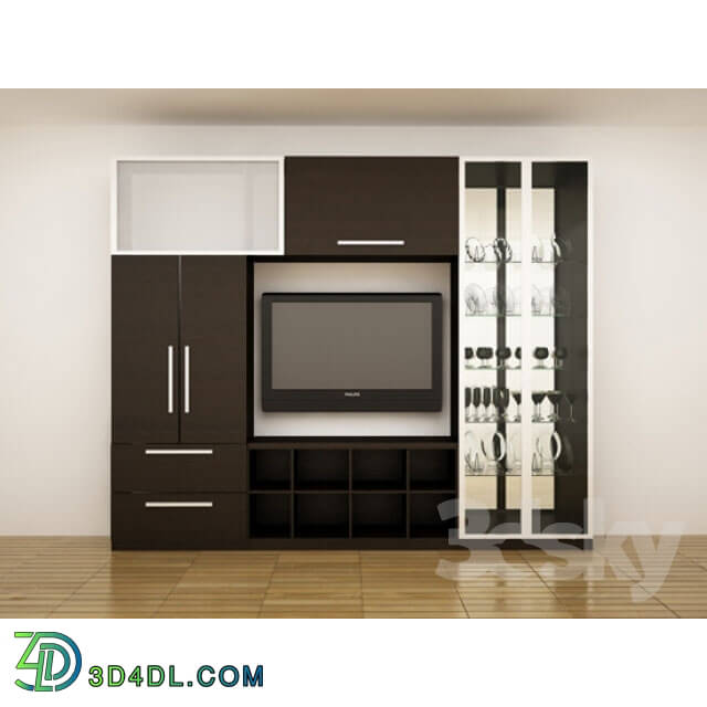 Wardrobe _ Display cabinets - Wall showcase