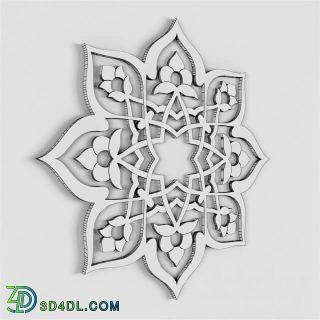 Decorative plaster - Turkish ornament