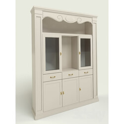 Wardrobe _ Display cabinets - Classic wardrobe. Provence. 