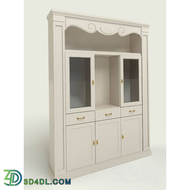 Wardrobe _ Display cabinets - Classic wardrobe. Provence.