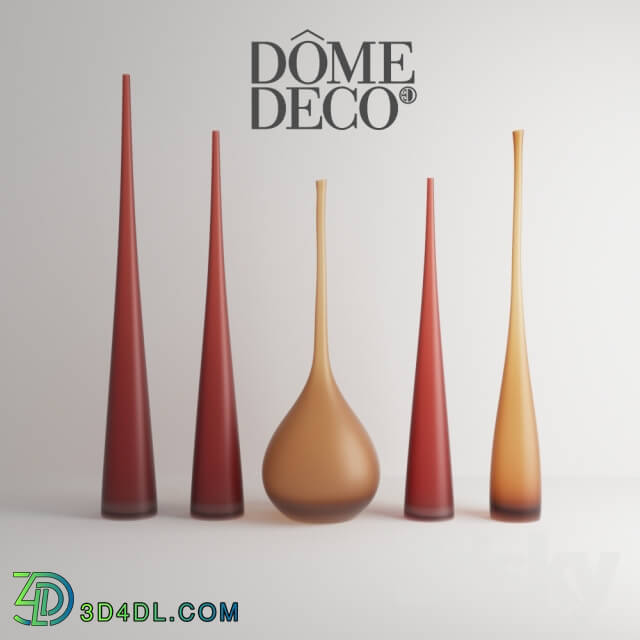 Vase - Dome Deco_ set of vases