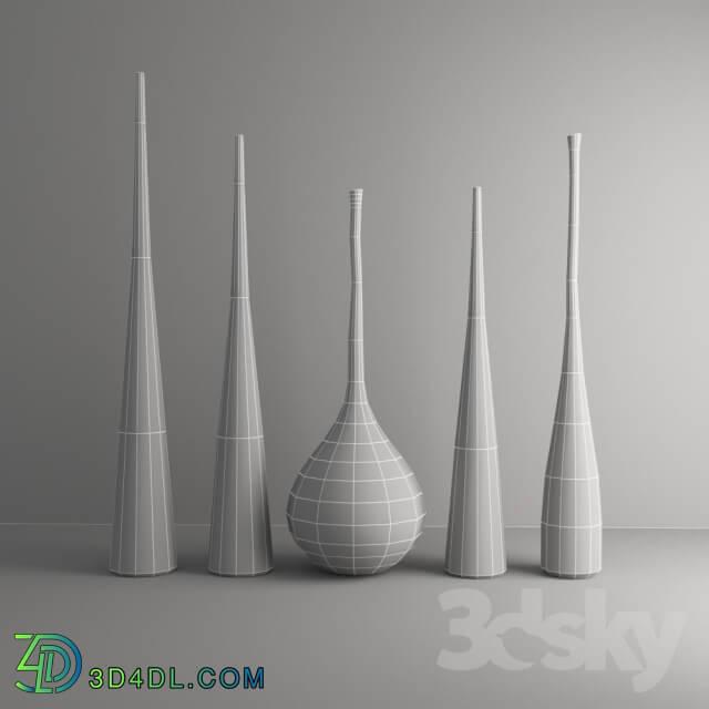 Vase - Dome Deco_ set of vases