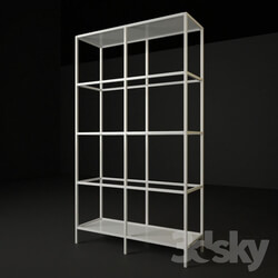 Wardrobe _ Display cabinets - VITSHЁ rack_ white 