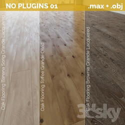 Wood - Parquet Barlinek Oak _Oak_ - 3 types _No Plugins_ 