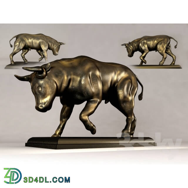Other decorative objects - BULL Figurine