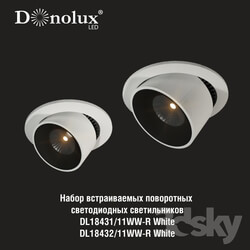 Spot light - lamps set Donolux DL18431 _ DL18432 