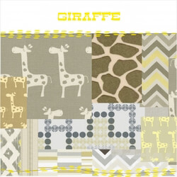 Fabric - giraffe 