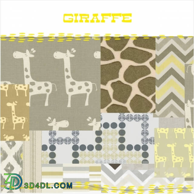 Fabric - giraffe