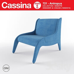 Arm chair - Cassina Antropus 
