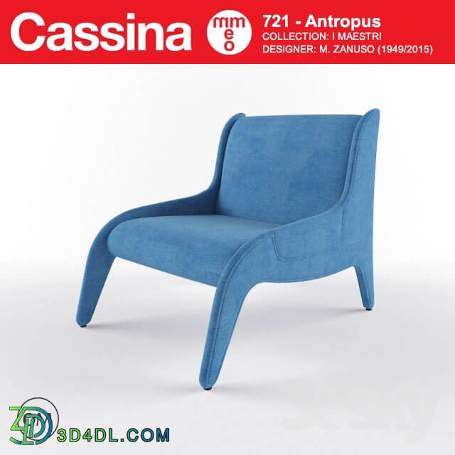 Arm chair - Cassina Antropus