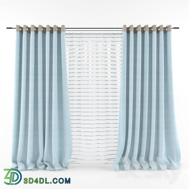 Curtain - Curtain with eyelets